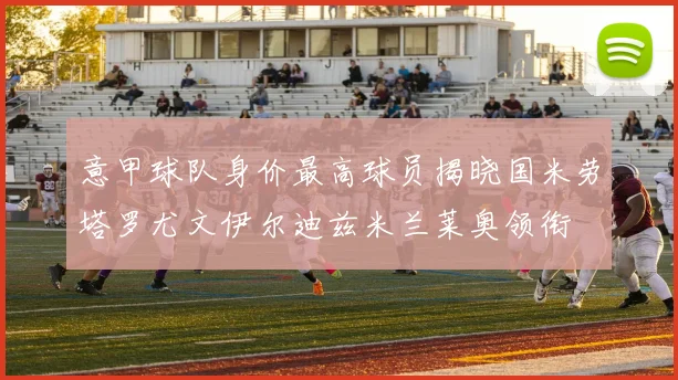 意甲球队身价最高球员揭晓国米劳塔罗尤文伊尔迪兹米兰莱奥领衔